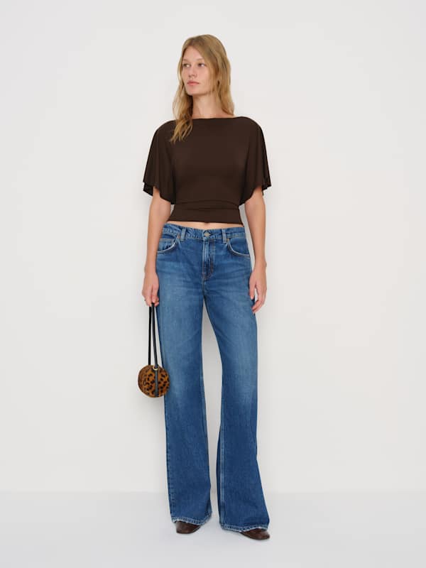 Avery Knit Top - Mole